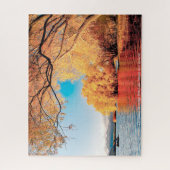 テカポ湖ニュージーランドからのクリスマスの挨拶 ジグソーパズル (縦)