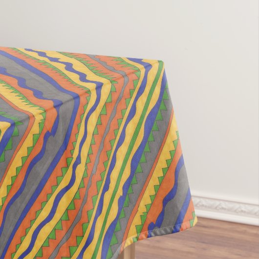 テカラフルーブル布 テーブルクロス (インサイチュ)