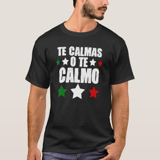 テカルマスオテカルモメキシカンスペインのヒスパニックラティ Tシャツ (正面)