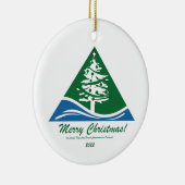 テガケイフォーエバークリスマスオーナメント セラミックオーナメント (右)