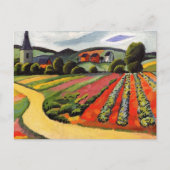 テガランシー威厳があるMackeはがき内の風景 ポストカード (正面)