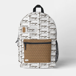 テガルヤ プリントバックパック