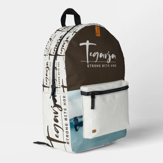 テガルヤ プリントバックパック (裏面左端)