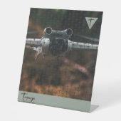 テガルヤ 台座サイン (正面)