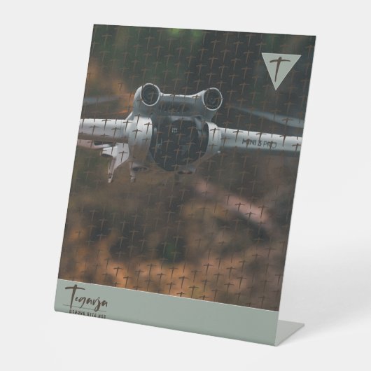 テガルヤ 台座サイン (正面)