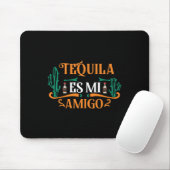 テキおもしろいーラEs Mi Amigo Tequilaは私の友人Mex マウスパッド (マウス)