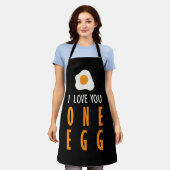 テキエロウンフエボ エプロン (着用した状態)