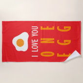 テキエロウンフエボ ビーチタオル (正面)