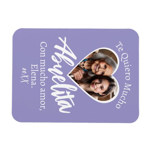 テキエロムチョアブエリタコンフォートペルソナリザダ マグネット (横)