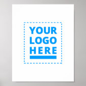 テキカスタマイズストまたはロゴここにバナー ポスター (正面)