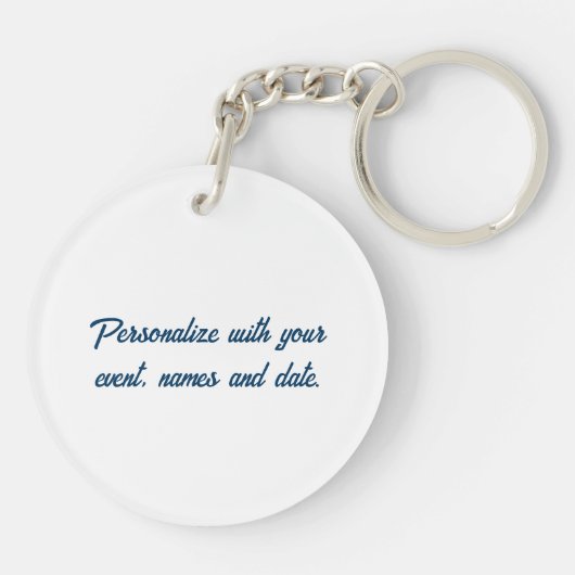 テキサスのシンボル、テキサス州旗と黄色いバラ キーホルダー (裏面)