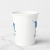 テキサスのシンボル, ロングホーン, 青 紙コップ (右)