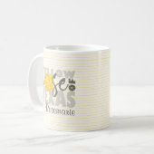 テキサスの黄ばら コーヒーマグカップ (正面左)