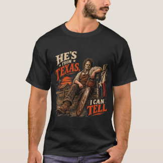 テキサスは深い、チェーンソーホラー・ハロウィン Tシャツ