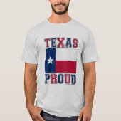 テキサスを誇りに思う Tシャツ (正面)