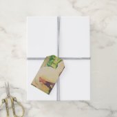 テキサススタイルのブーツの花嫁 ギフトタグ (より糸付き)