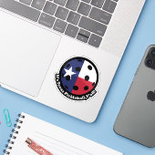 テキサスピックルボール シール (ノートパソコンとiPhone)