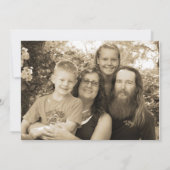 テキサス人の保存安の日付 セーブザデート (裏面)