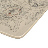 テキサス人の(テキサス州)の米国の地図 カッティングボード (角)