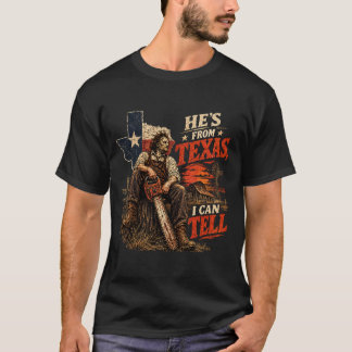 テキサス出身ってわかる チェーンソー ハロウィン Tシャツ