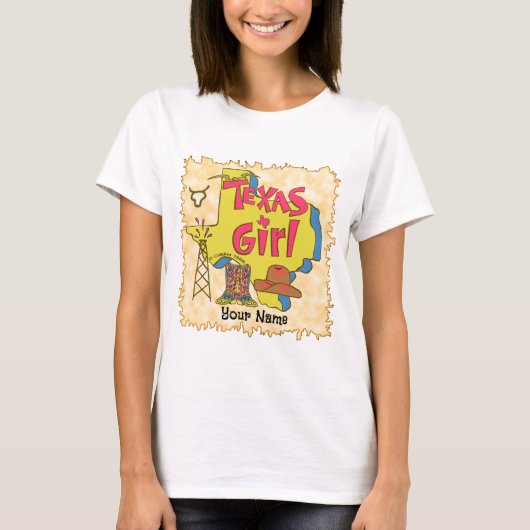 テキサス娘 Tシャツ (正面)
