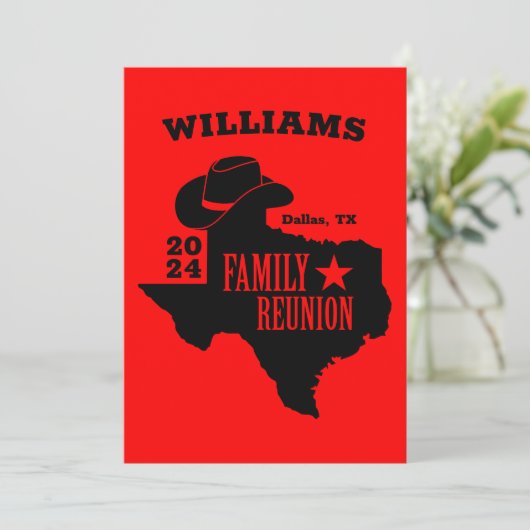 テキサス家族再会 招待状 (スタンド正面)