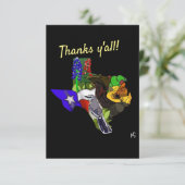 テキサス州ありがとう サンキューカード (スタンド正面)