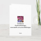 テキサス州おうし座誕生日〔占星術の〕十二宮図占星術 カード (裏面)