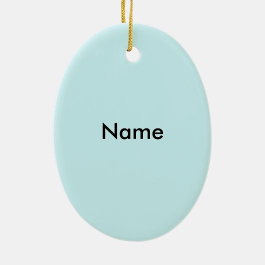 テキサス州おばあちゃんオーナメント セラミックオーナメント (裏面)