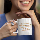 テキサス州おもしろい中絶の法律プロチョイス女性引用文 コーヒーマグカップ