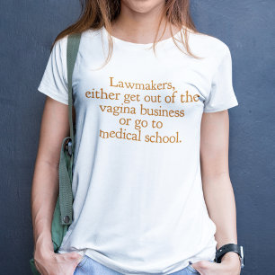 テキサス州おもしろい中絶法プロチョイス引用文女子 Tシャツ