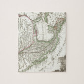 テキサス州およびメキシコの領域(1810年)のヴィンテージの地図 ジグソーパズル (縦)