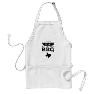 テキサス州からじゃもしなくて、BBQエプロンじゃない スタンダードエプロン