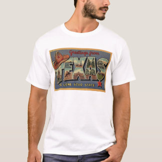 テキサス州からの挨拶 Tシャツ