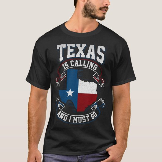 テキサス州が来て行かねばならない Tシャツ (正面)