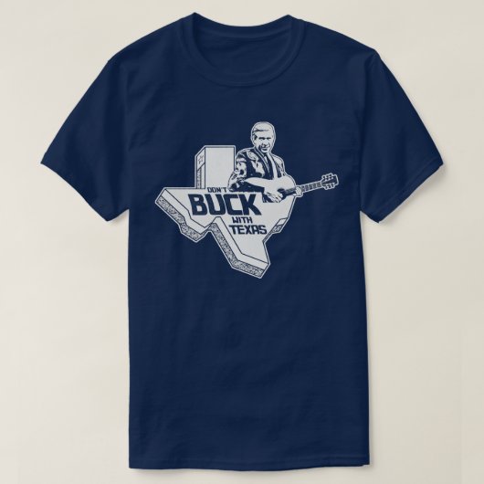 テキサス州とは逆らわない Tシャツ (デザイン正面)