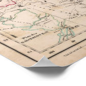 テキサス州とオクラホマ ポスター (角)