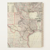 テキサス州とメキシコ、ヒューストン プランナー手帳 (裏面)