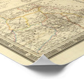 テキサス州とメキシコ ポスター (角)