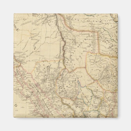 テキサス州とメキシコ マグネット (正面)