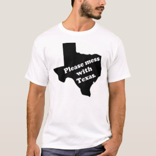 テキサス州と台なしにして下さい Tシャツ