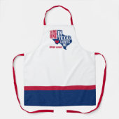 テキサス州にいる人が私を愛してる エプロン (正面)