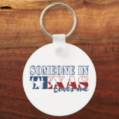 テキサス州にいる人が私を愛してる キーホルダー (正面)