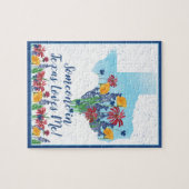 テキサス州にいる人が私を愛してる ジグソーパズル (横)