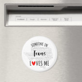 テキサス州にいる人は私に磁石を愛している マグネット (インサイチュ (食洗機))