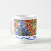 テキサス州について野生!     クラシックなマグ コーヒーマグカップ (正面左)