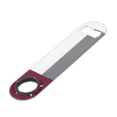 テキサス州のあずき色の旗 スピード栓抜き (正面アングル)