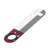 テキサス州のあずき色の旗 スピード栓抜き (裏面アングル)