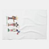 「テキサス州のどこかに」、テキサス州・くるみ割り キッチンタオル (横)