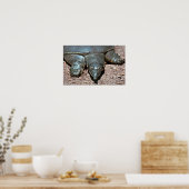 テキサス州のイカサエビ ポスター (キッチン)